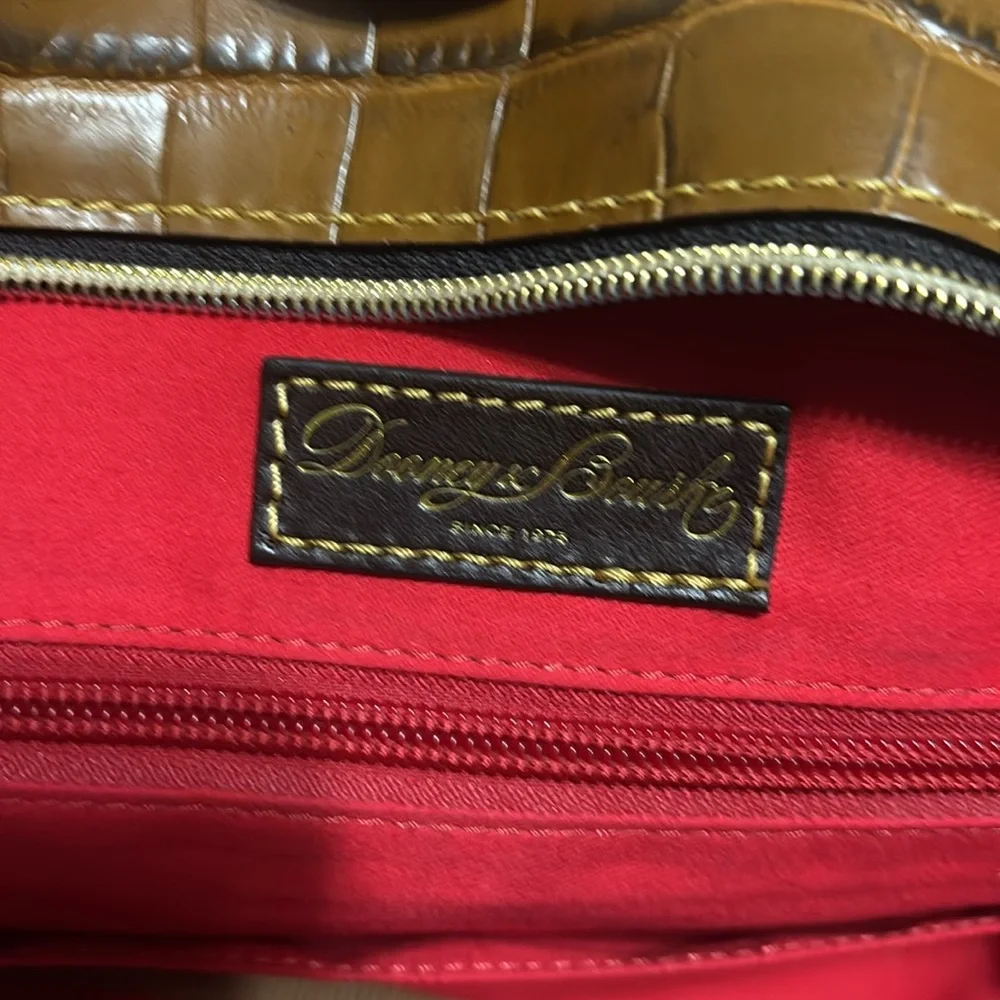 Dooney & Bourke Leather Tote Bag - Picture 8 of 15